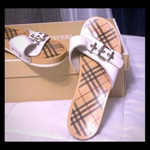 Burberry clog Sandals